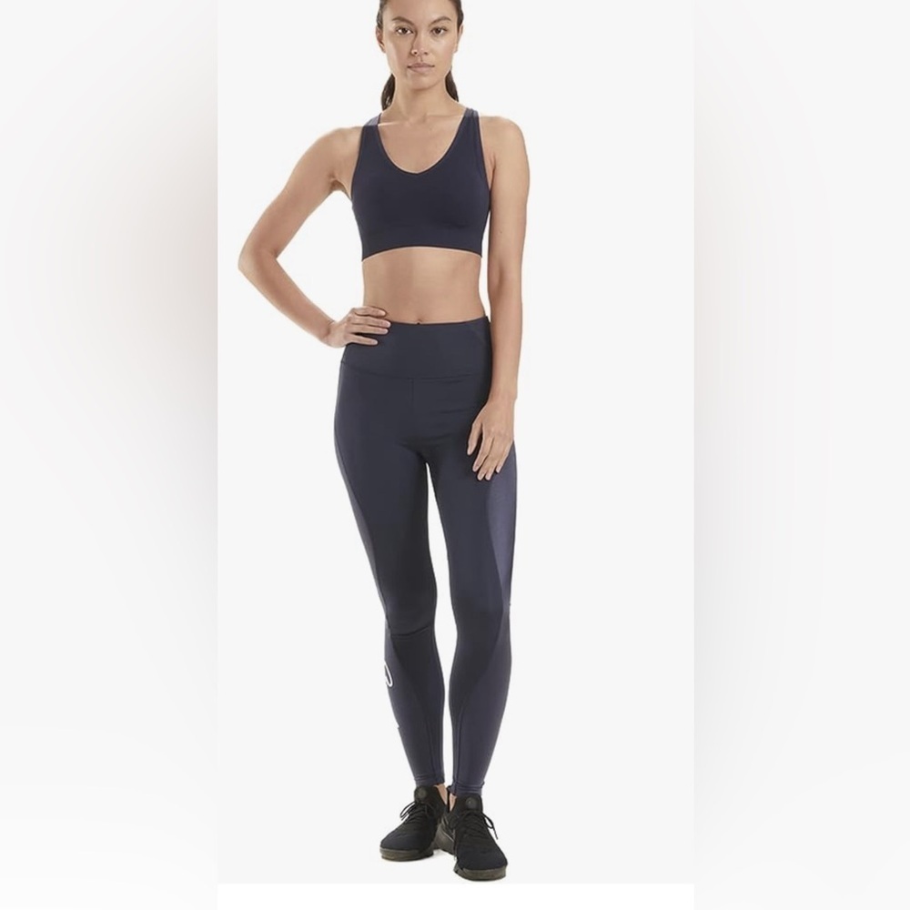 Spalding Women's High Shine Stretch Legging with Logo 1X